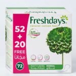 PROTEGE SLIP FRESHDAYS NORMAL 52PCS+20PCS GRATUIT